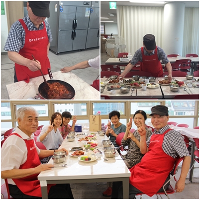 7인7색무지개밥상 무지개 봉사단