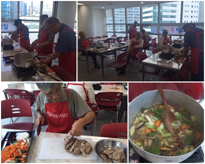 7인7색무지개밥상 자조모임 실시