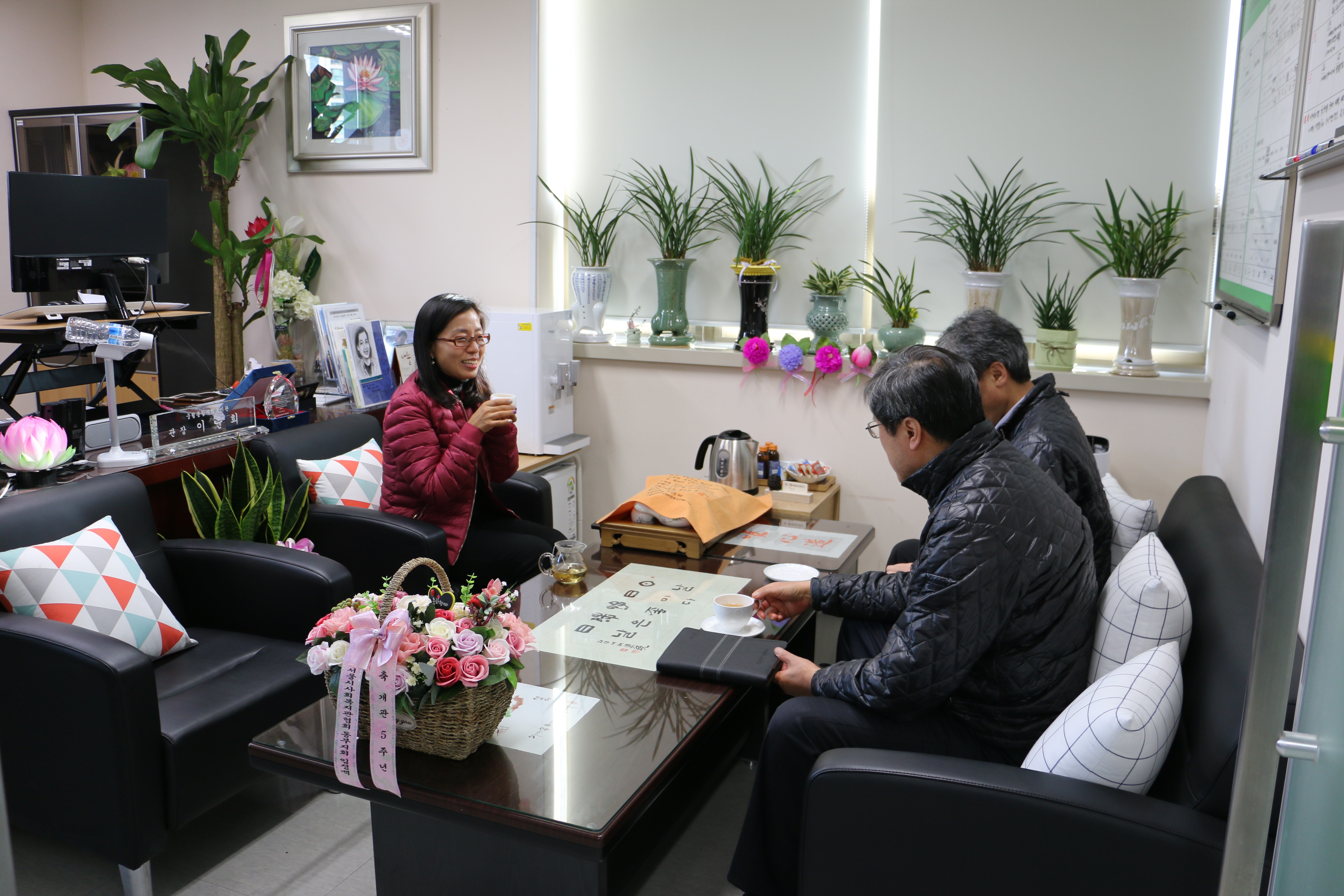 국방기술품질원 후원금 전달