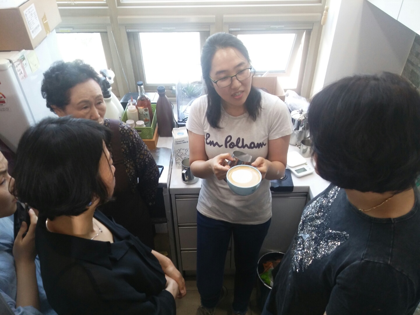 2018 상반기 청춘카페 청춘바리스타봉사팀 교육 시작!