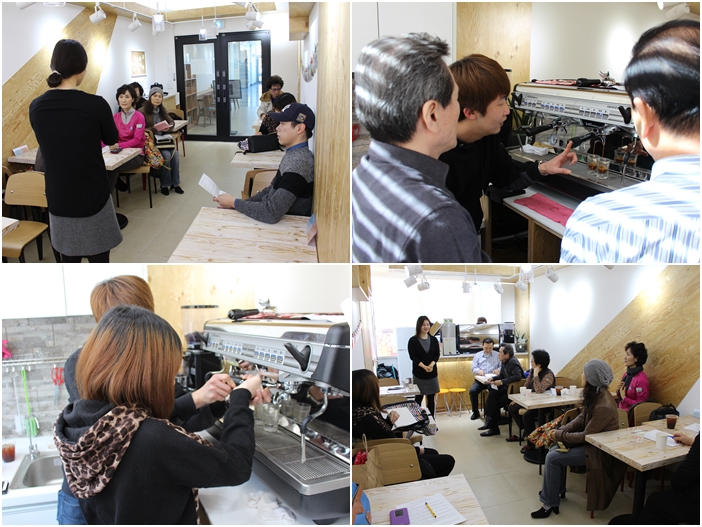 청춘바리스타봉사단 바리스타교육2