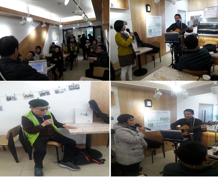 12월 청춘카페 미니콘서트 실시!!!