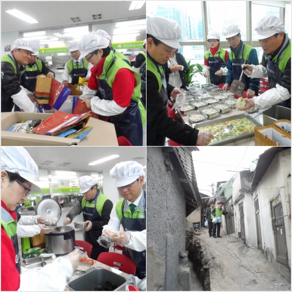 중구의회 자원봉사활동 진행