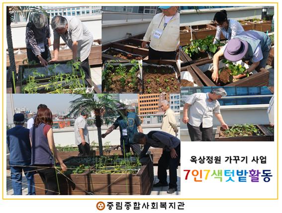 7인7색 텃밭활동 1차