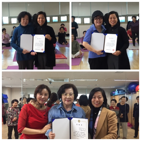 중림종합복지관 은빛청춘학교 반대표님들을 소개합니다