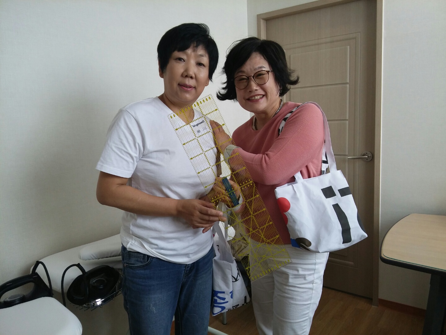 2018  재봉틀 주민모임 첫 진행!